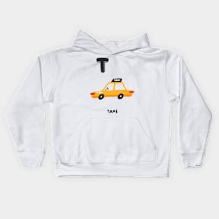 T is Taxi Kids Hoodie